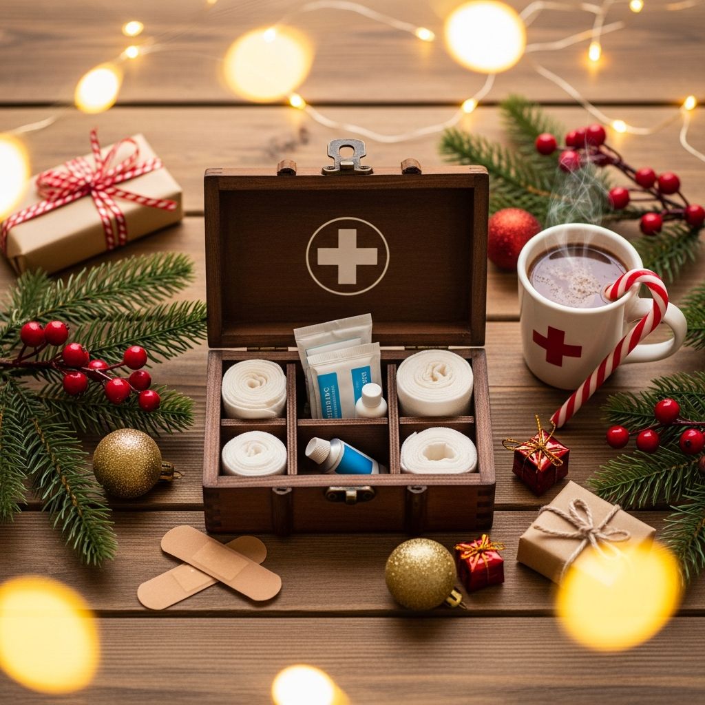Essential first aid guidance to keep your family safe during the festive season.