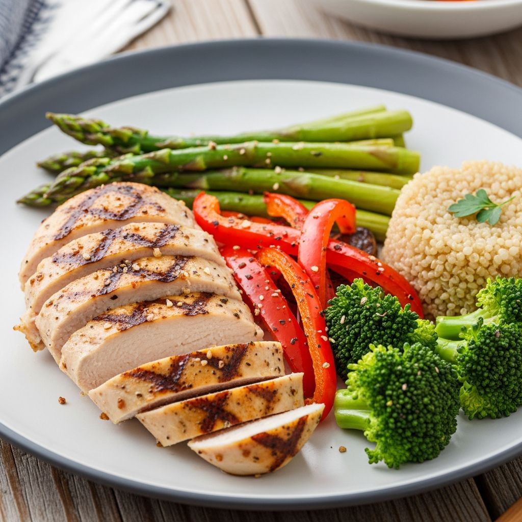 Delicious, satisfying chicken dinners under 400 calories that are ready in 30 minutes or less for easy weeknight meals.