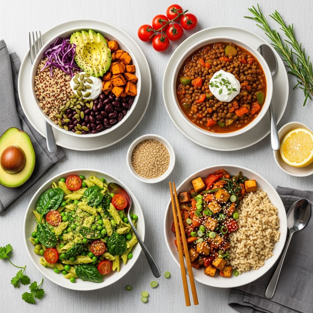 Delicious, satisfying vegan dinners under 400 calories each—perfect for weight management and plant-based living.