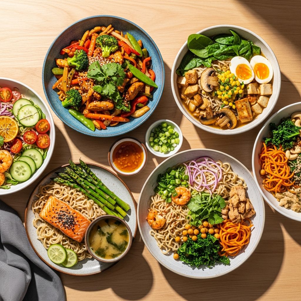 Transform instant ramen into nutritious, flavorful dinners with these simple, veggie-packed recipes that boost protein and cut sodium.