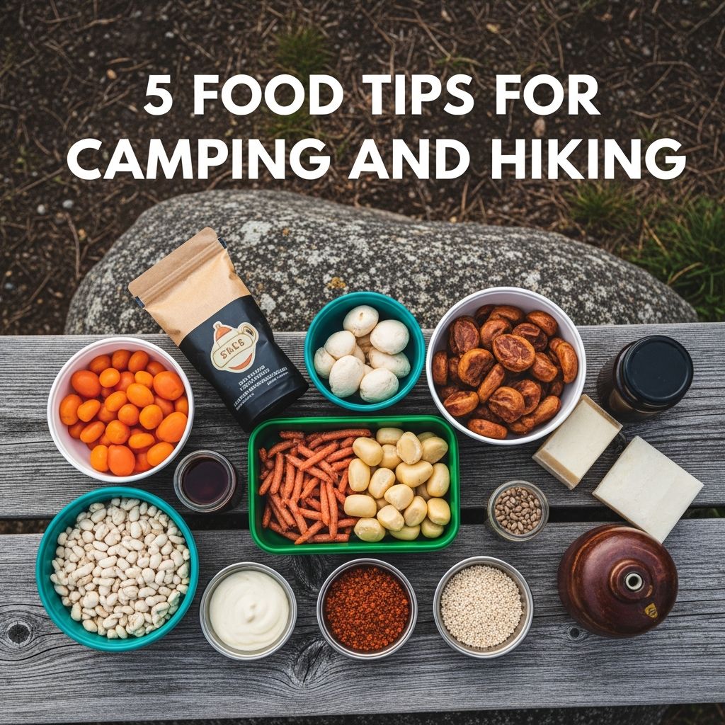 Essential nutrition strategies to fuel your outdoor adventures safely and effectively while hiking or camping.