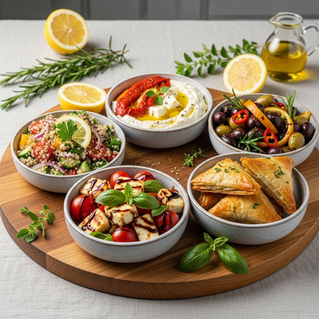 Discover simple, flavorful 5-ingredient side dishes inspired by the Mediterranean diet for healthy, easy meals.