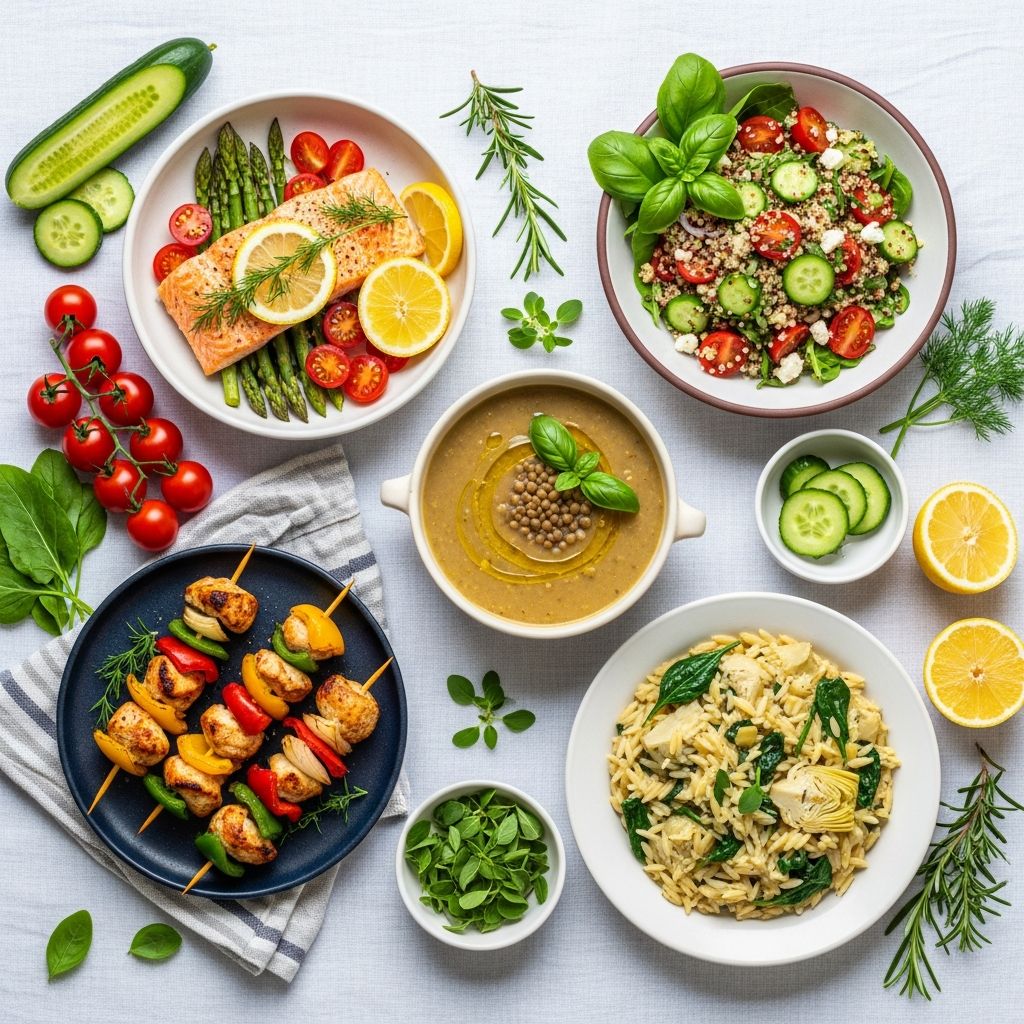 Discover easy 5-ingredient spring dinners inspired by the Mediterranean diet for fresh, flavorful, heart-healthy meals.