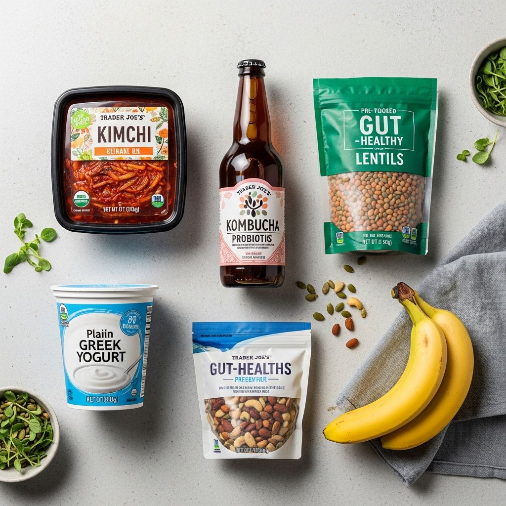 Boost your gut health with these 6 affordable, delicious Trader Joe's products packed with probiotics, prebiotics and fiber.