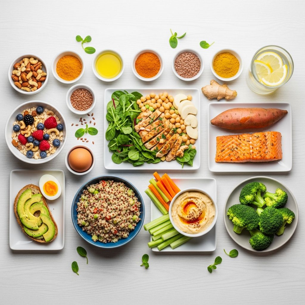 Reduce inflammation and support health with this easy 7-day meal plan featuring 1,200 calories of delicious, nutrient-packed foods.
