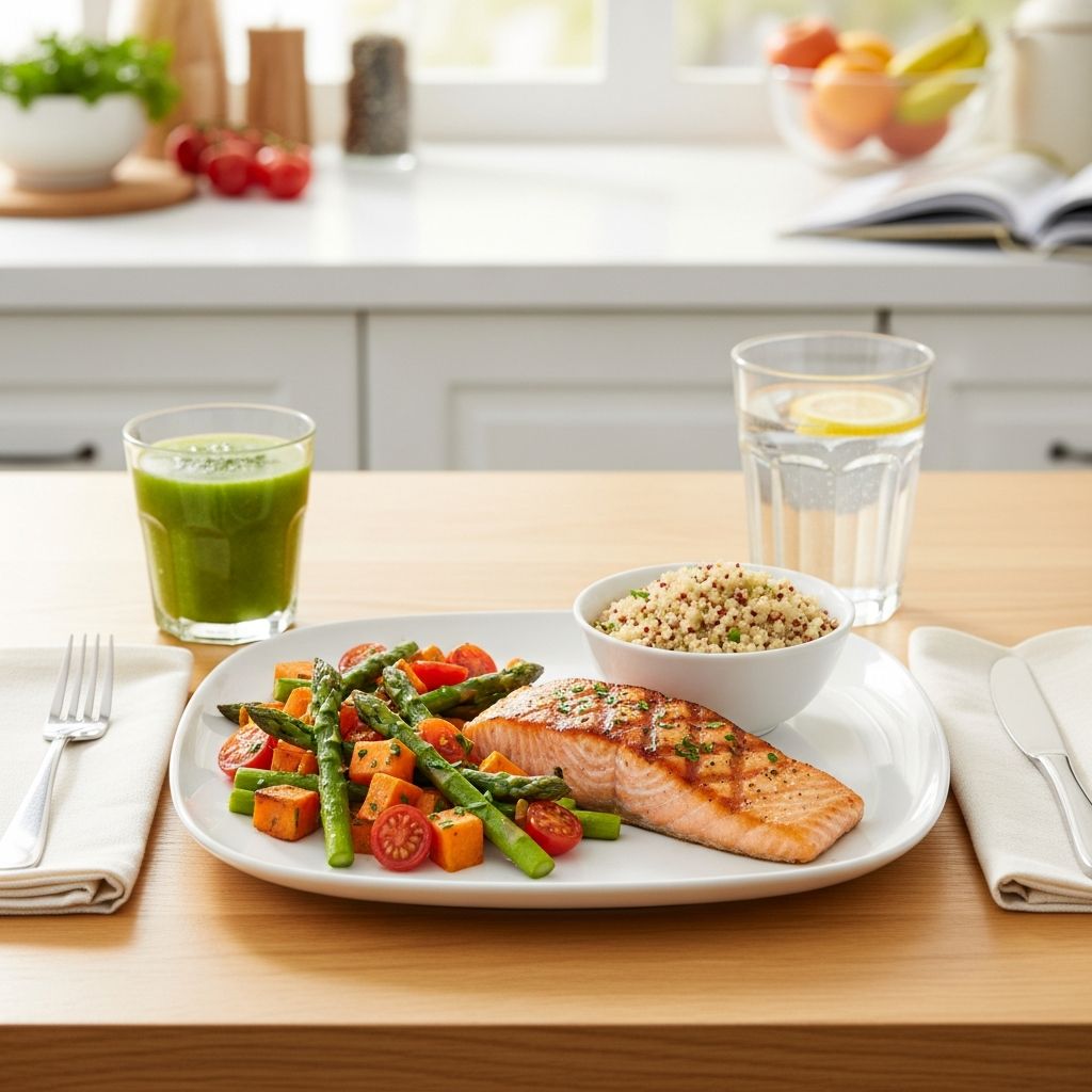 Lose belly fat and feel great with this simple 7-day meal plan packed with high-fiber, high-protein foods to target visceral fat.