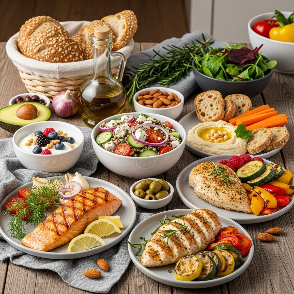 Boost protein to 90g+ daily with anti-inflammatory Mediterranean meals for weight loss, heart health and sustained energy.
