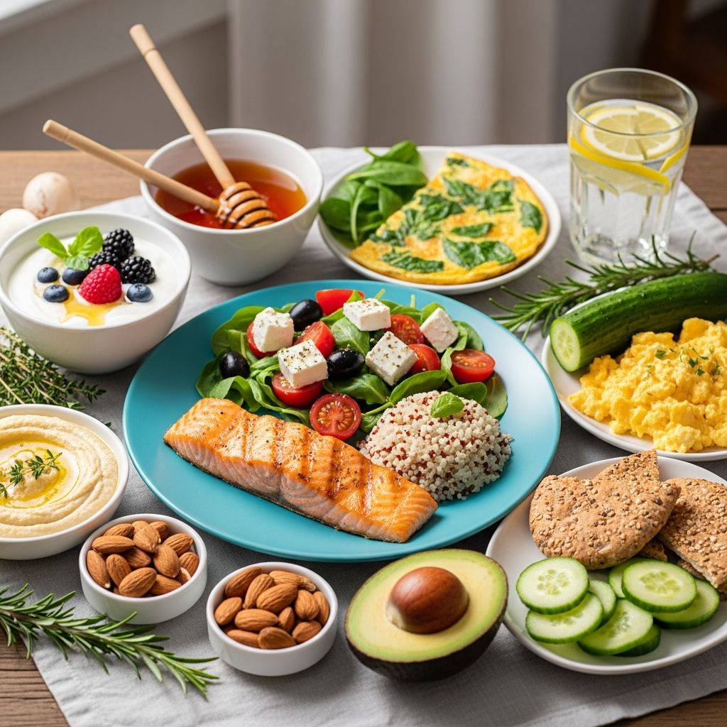 Lose weight sustainably with this 7-day high-protein Mediterranean meal plan featuring 1,500 calories daily, 100g+ protein.