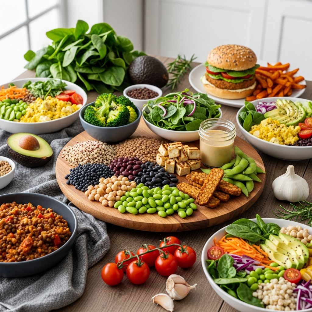 Boost your protein intake with this easy 7-day plant-based meal plan featuring 100g+ protein daily for muscle building and satiety.