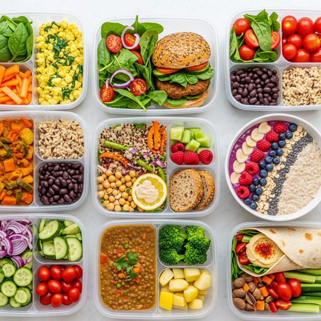Delicious, nutrient-packed vegan meals for a week, designed for 1,200 calories daily to support weight loss and plant-based living.