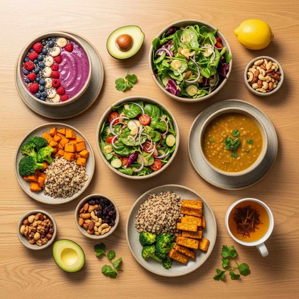Reset your body with this delicious 7-day vegan meal plan designed to eliminate added sugars while delivering 1,800 calories of nutrient-dense foods.