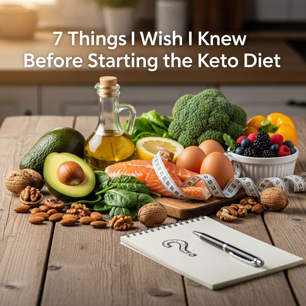 7 Things I Wish I Knew Before Starting the Keto Diet Essential lessons from real keto experiences to help you succeed, avoid pitfalls, and achieve sustainable results on the ketogenic diet.