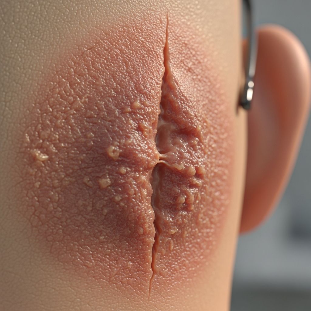Understanding acanthoma fissuratum: A benign skin condition from pressure by ill-fitting glasses, with key insights on causes, diagnosis, and treatment.