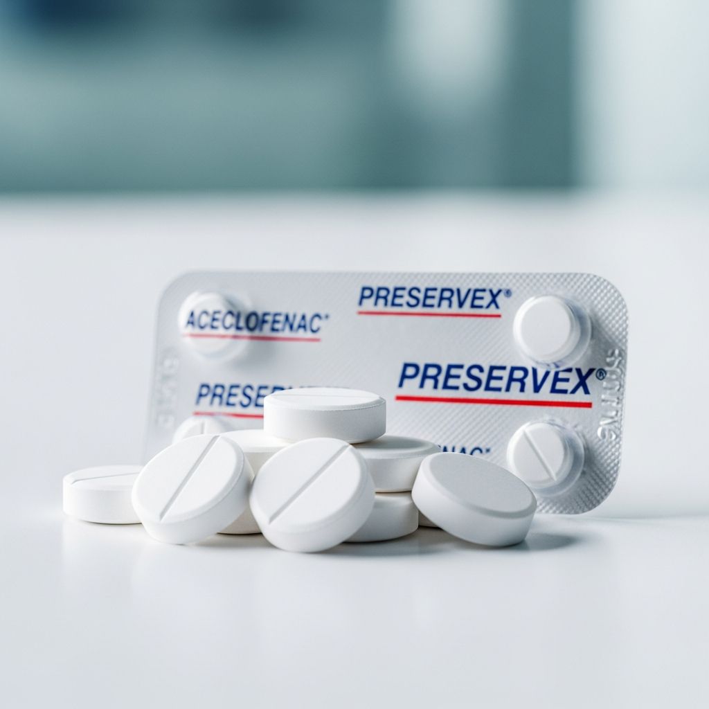 Aceclofenac provides effective relief from pain and inflammation in arthritis conditions like osteoarthritis and rheumatoid arthritis.