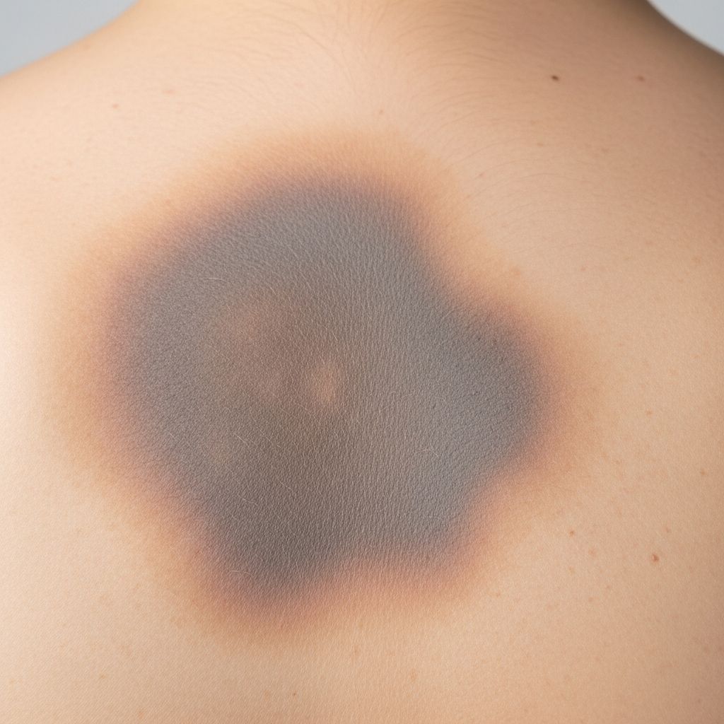 Understanding the causes, types, diagnosis, and management of slate-grey to brown dermal pigment patches.