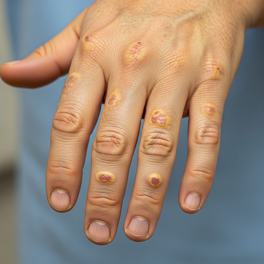 Understanding acquired keratoderma: causes, clinical features, diagnosis, and effective management strategies for this palmoplantar skin condition.