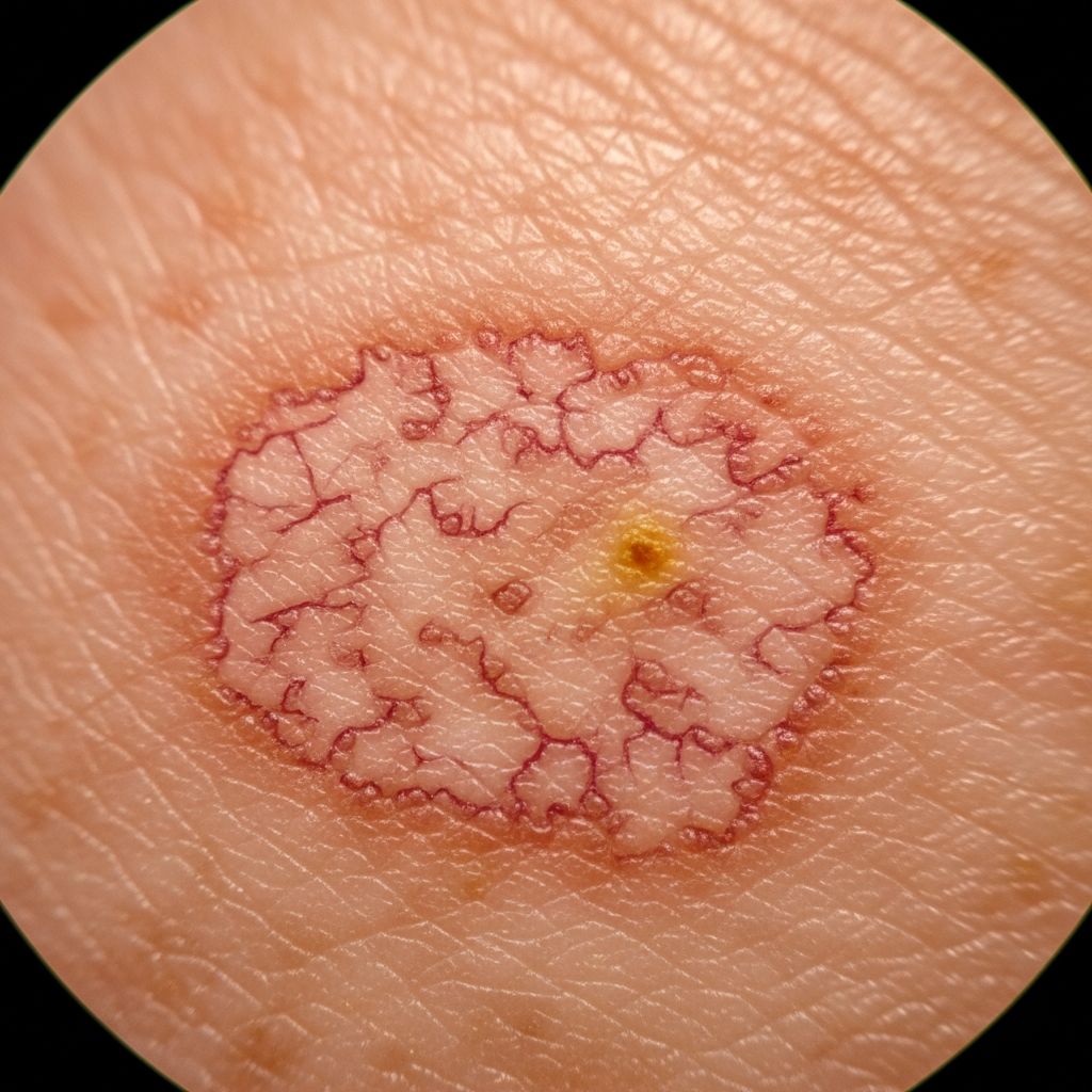 Master dermoscopic diagnosis of actinic keratosis: patterns, features, and differentiation from skin cancers.