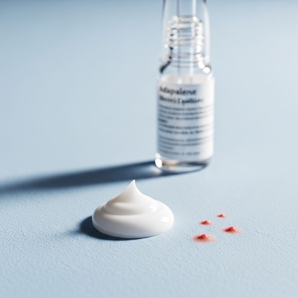Comprehensive guide to using adapalene for treating acne, including Differin and Epiduo: benefits, application, side effects, and precautions.