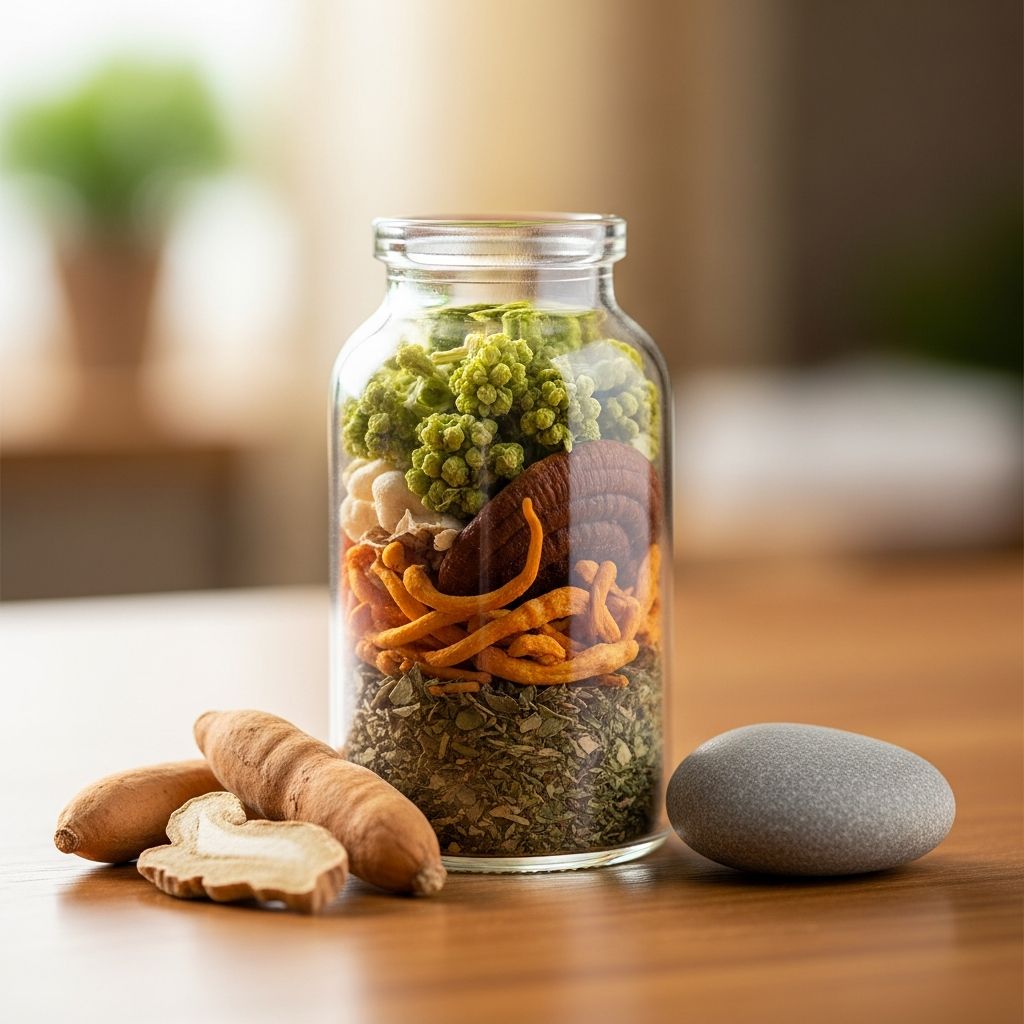 Discover how adaptogens help manage stress, reduce anxiety, and promote balance with science-backed insights on top herbs.