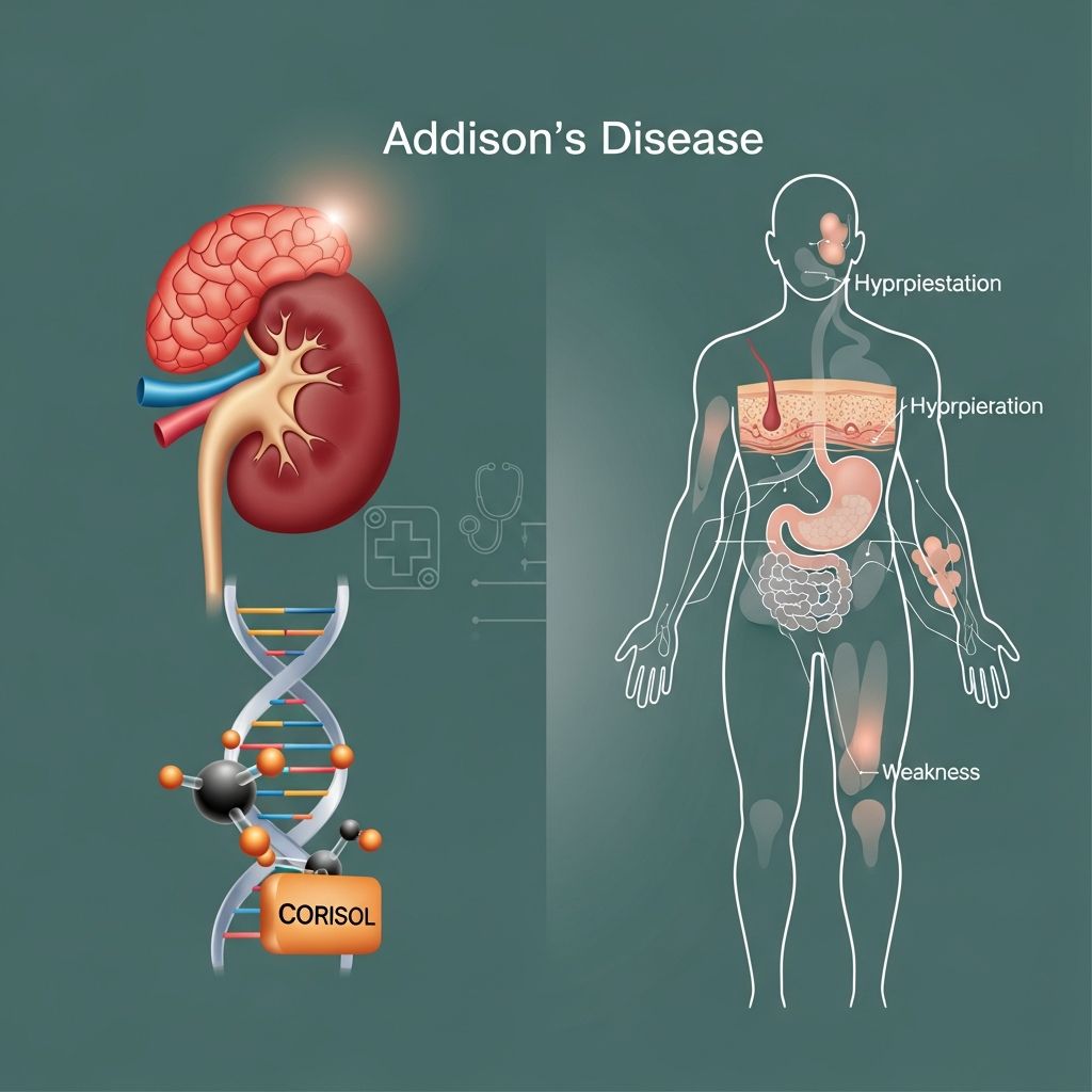 Complete guide to understanding Addison's disease: causes, symptoms, diagnosis, and effective treatment options.