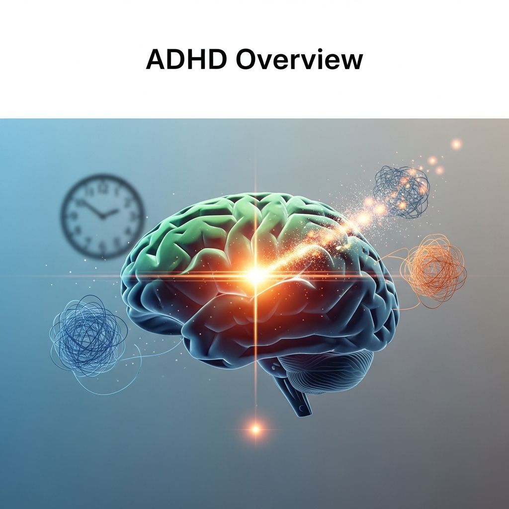 Comprehensive guide to ADHD symptoms, diagnosis, treatment, and living strategies for children and adults.