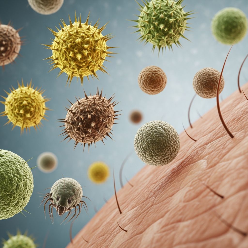 Understanding how airborne allergens trigger skin reactions, respiratory issues, and effective management strategies.