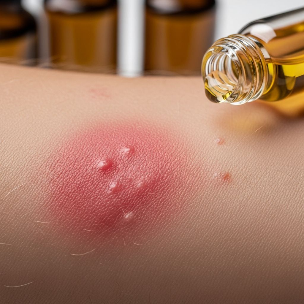 Understanding the risks, symptoms, diagnosis, and prevention of allergic reactions to essential oils in aromatherapy and skincare.