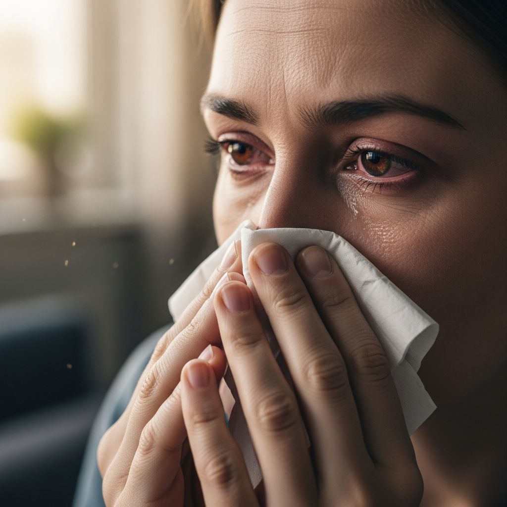 Recognize and manage common allergy symptoms from sneezing to severe reactions with expert guidance.