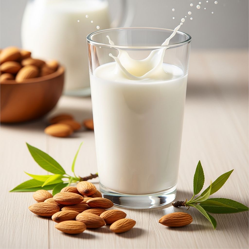 Discover the top health benefits of almond milk, from weight management to heart health and more.