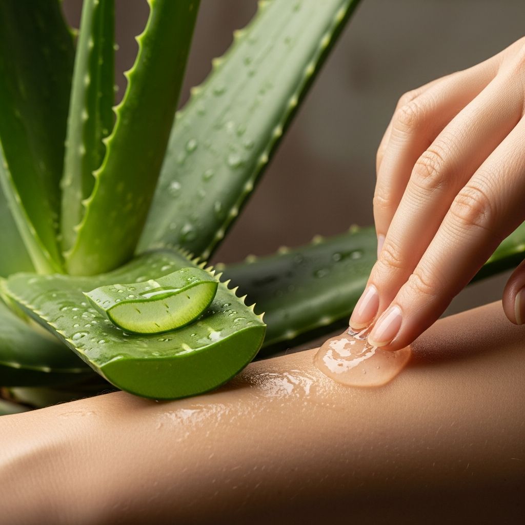 Discover the therapeutic uses, benefits, and precautions of aloe vera for various skin conditions and everyday care.