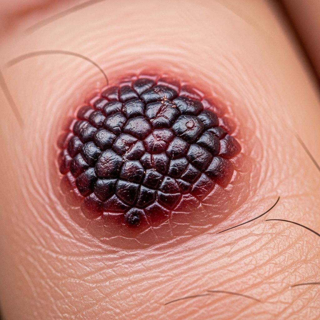 Benign vascular skin lesions: types, causes, diagnosis, and management of angiokeratomas.