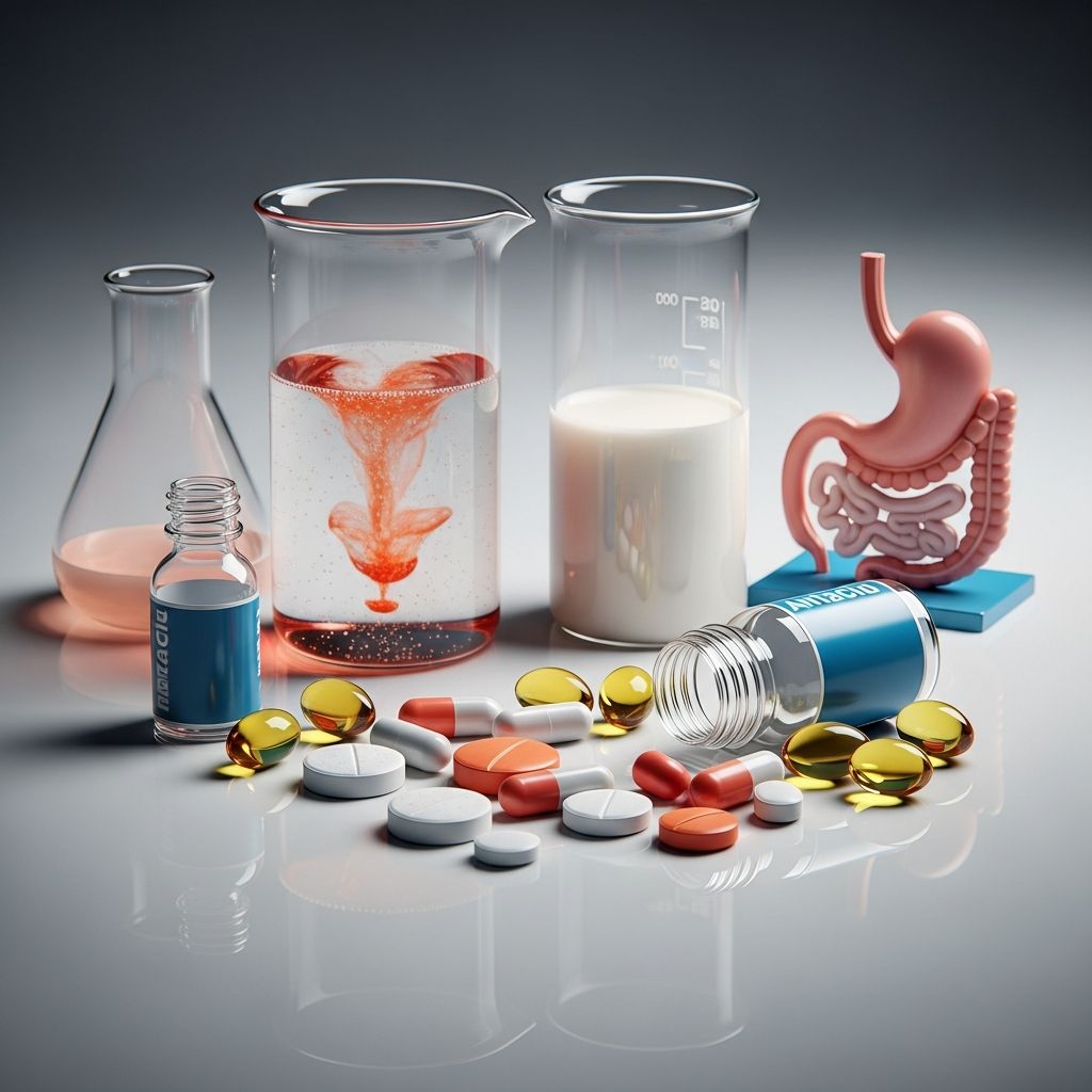 Complete guide to antacids: understanding how they relieve heartburn and indigestion.