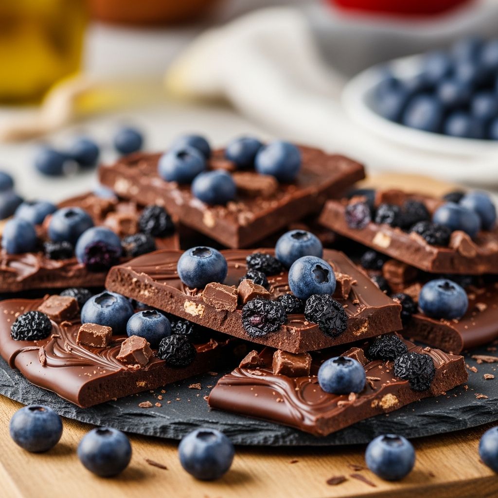 Discover a simple 3-ingredient recipe for anti-inflammatory blueberry chocolate bark that's packed with antioxidants and perfect for a healthy treat.