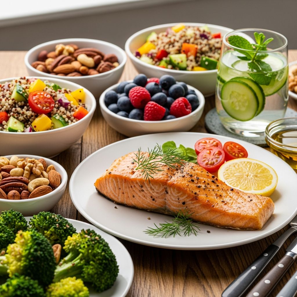 A 7-day meal plan designed to reduce inflammation and support stable blood sugar for better diabetes management.