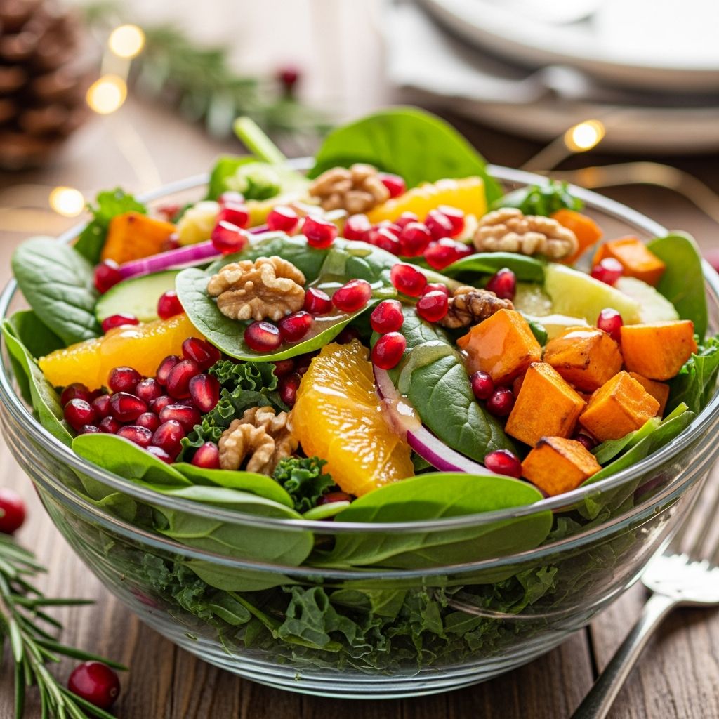 Boost your holiday menu with this easy, make-ahead anti-inflammatory salad packed with veggies, nuts, and a zesty dressing for optimal health.