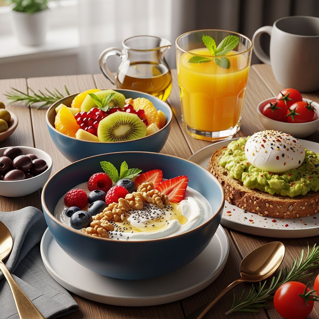 Anti-Inflammatory Mediterranean Diet Breakfast Recipes Start your day with 14 quick, delicious Mediterranean breakfast recipes designed to reduce inflammation.