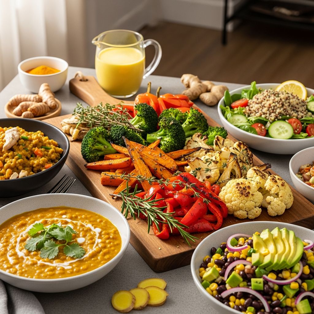 Discover 30 delicious vegetarian dinners packed with anti-inflammatory ingredients to reduce inflammation and boost health.