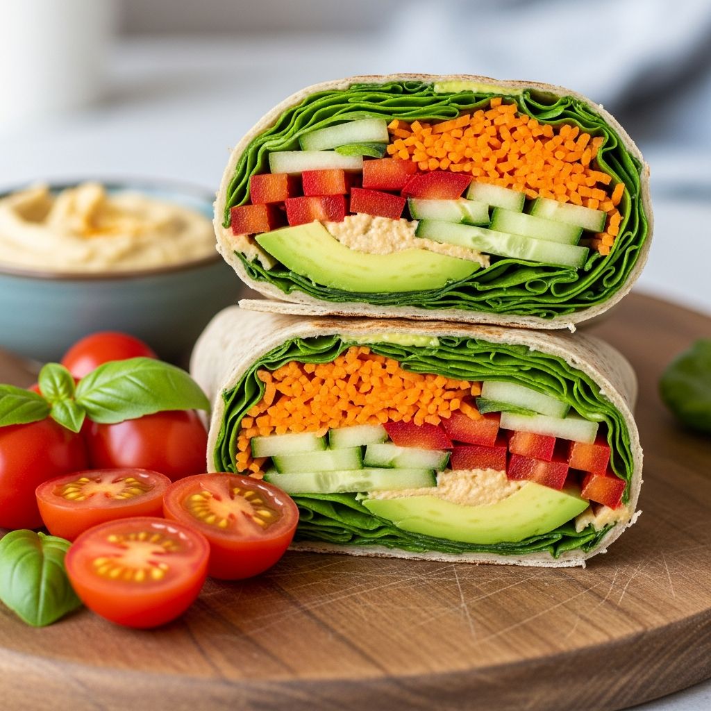 Anti-Inflammatory Veggie Wrap I Can’t Stop Making for Lunch This 4-ingredient anti-inflammatory veggie wrap takes just 10 minutes to prepare and packs powerful nutrients for a satisfying, health-boosting lunch you'll crave daily.