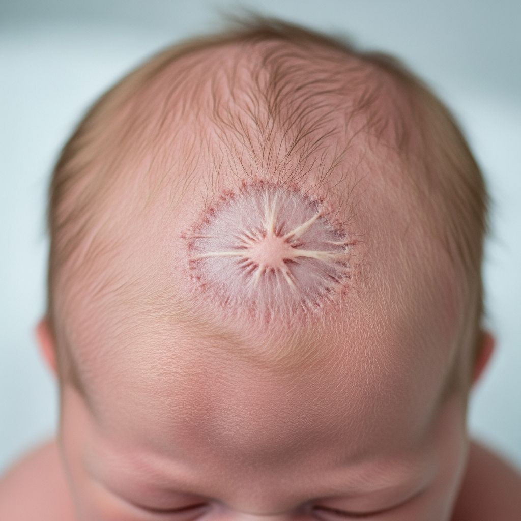 Rare congenital skin defect: localized absence of skin, often on scalp, with variable causes and management strategies.