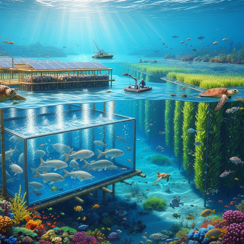 Discover how aquaculture supports global food security while protecting marine ecosystems and coastal communities.