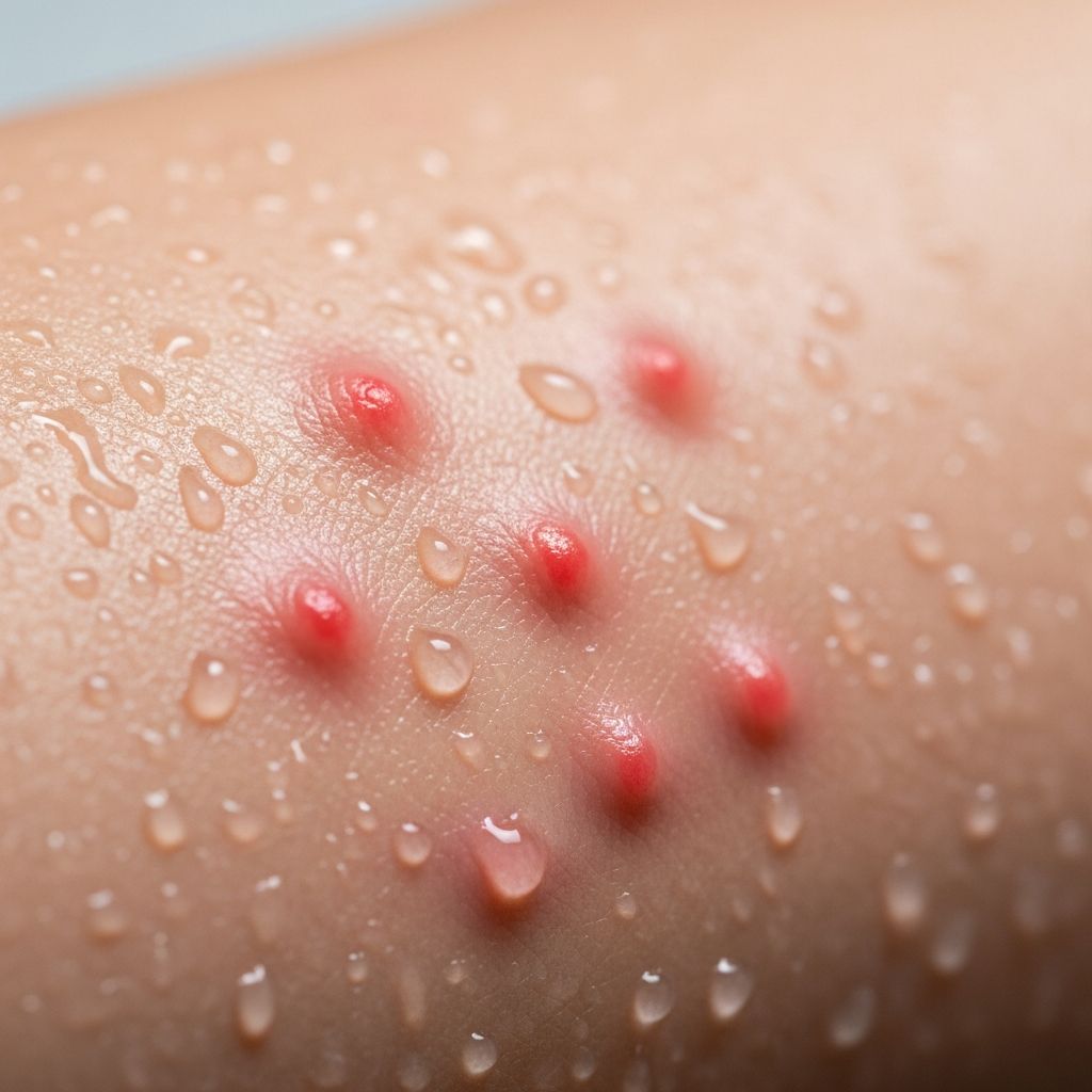 Rare water-induced hives: symptoms, diagnosis, and effective management strategies for aquagenic urticaria.