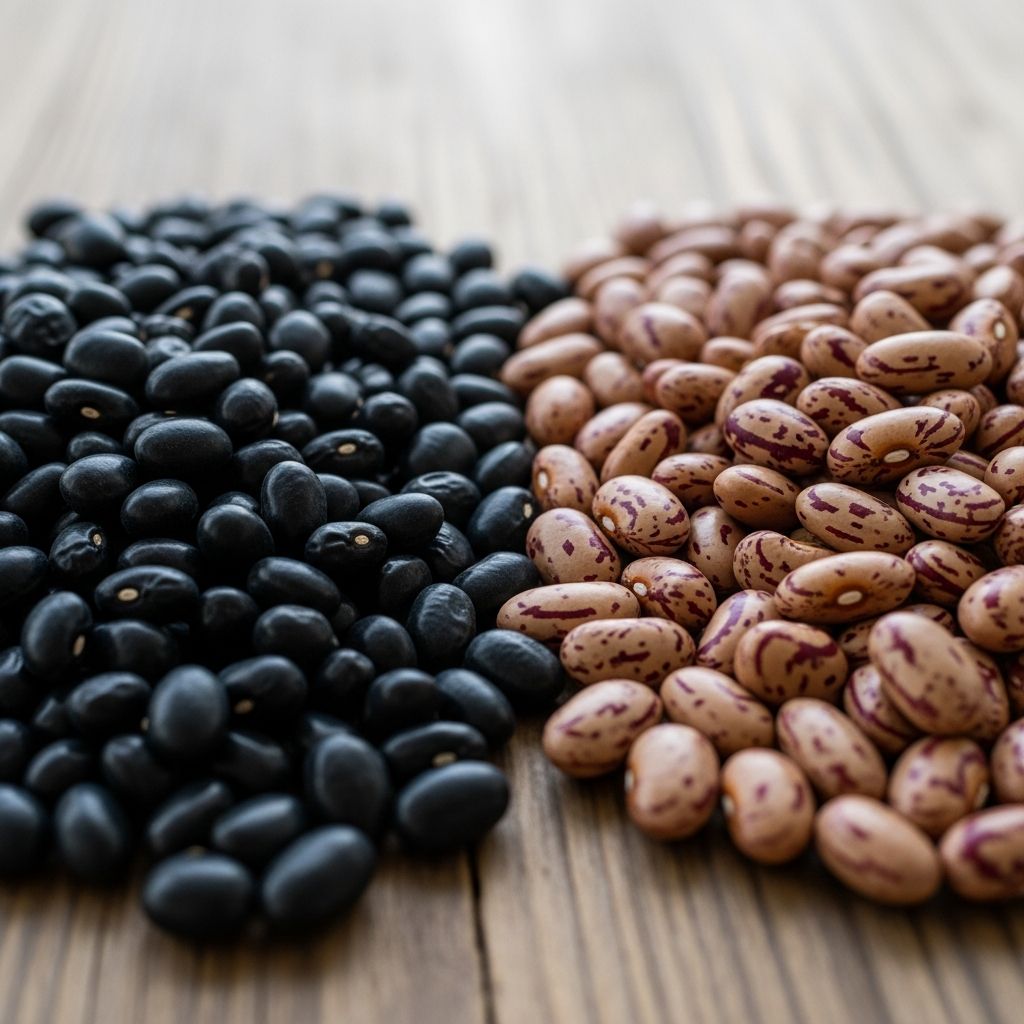 Discover the nutritional showdown between black beans and pinto beans to find out which legume packs more health benefits for your diet.