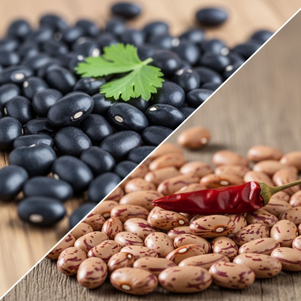 Discover the nutritional showdown between black beans and pinto beans to find out which legume packs more health benefits for your diet.