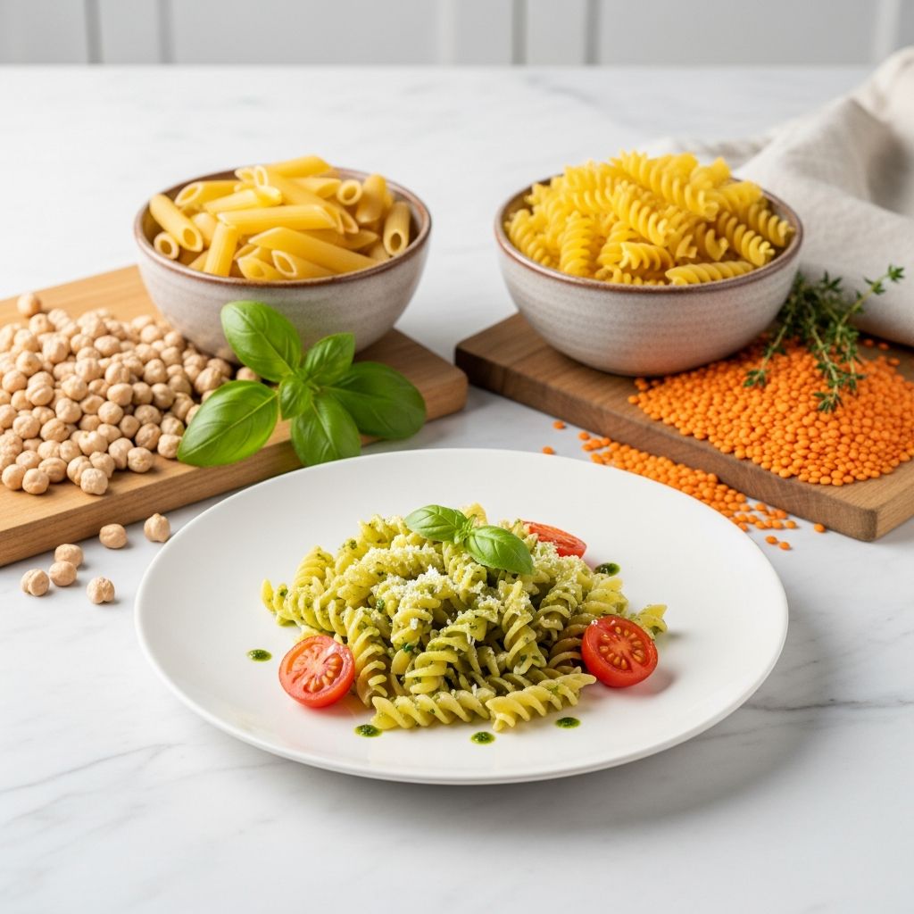 Discover if chickpea and lentil pastas are nutritious alternatives to traditional pasta, with benefits for protein, fiber, and blood sugar control.