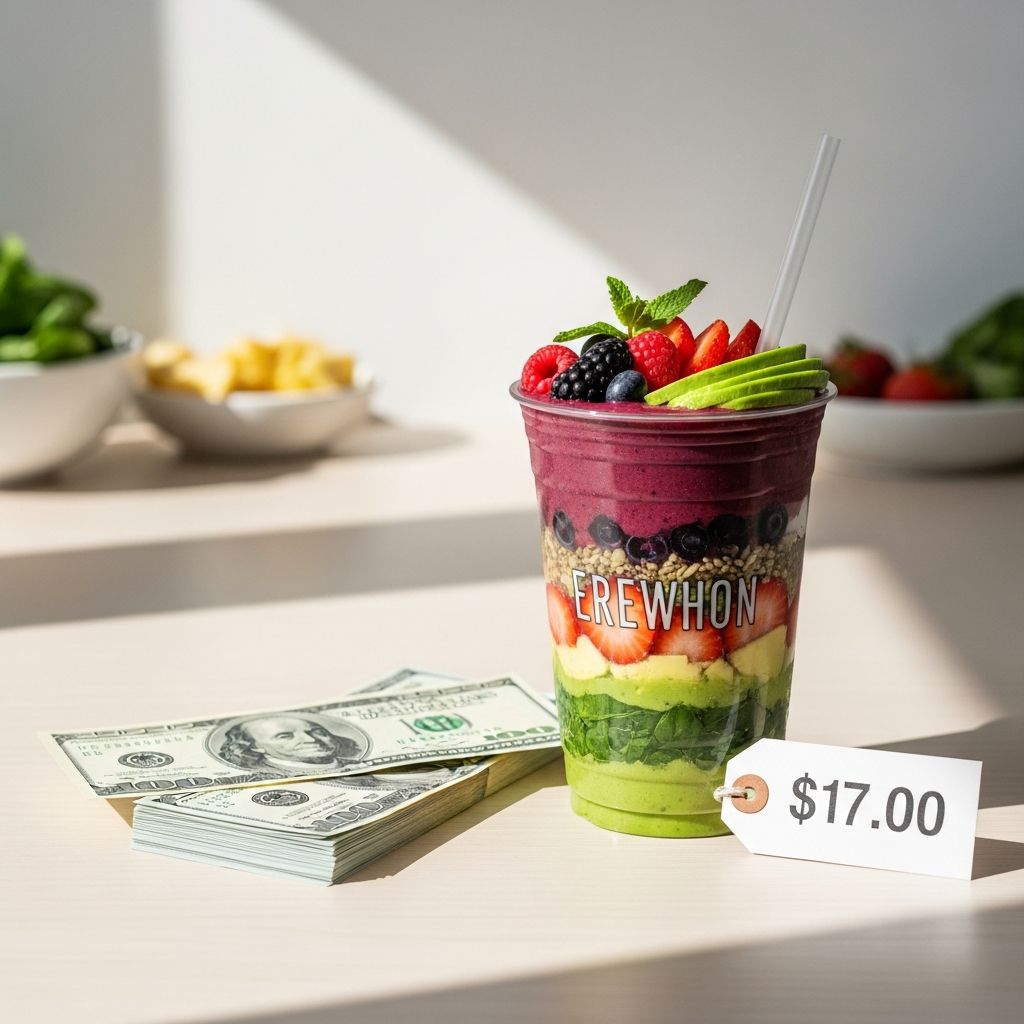 Erewhon smoothies promise luxury wellness but come with sky-high prices. We break down nutrition, ingredients, and value.