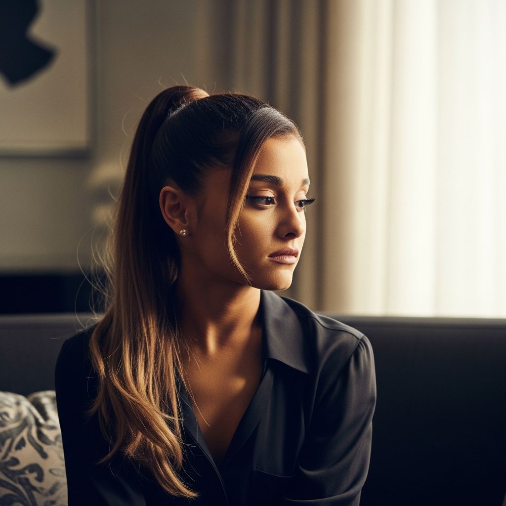 Ariana Grande addresses body-shaming scrutiny, urging fans to stop commenting on weight and appearance in emotional interviews.