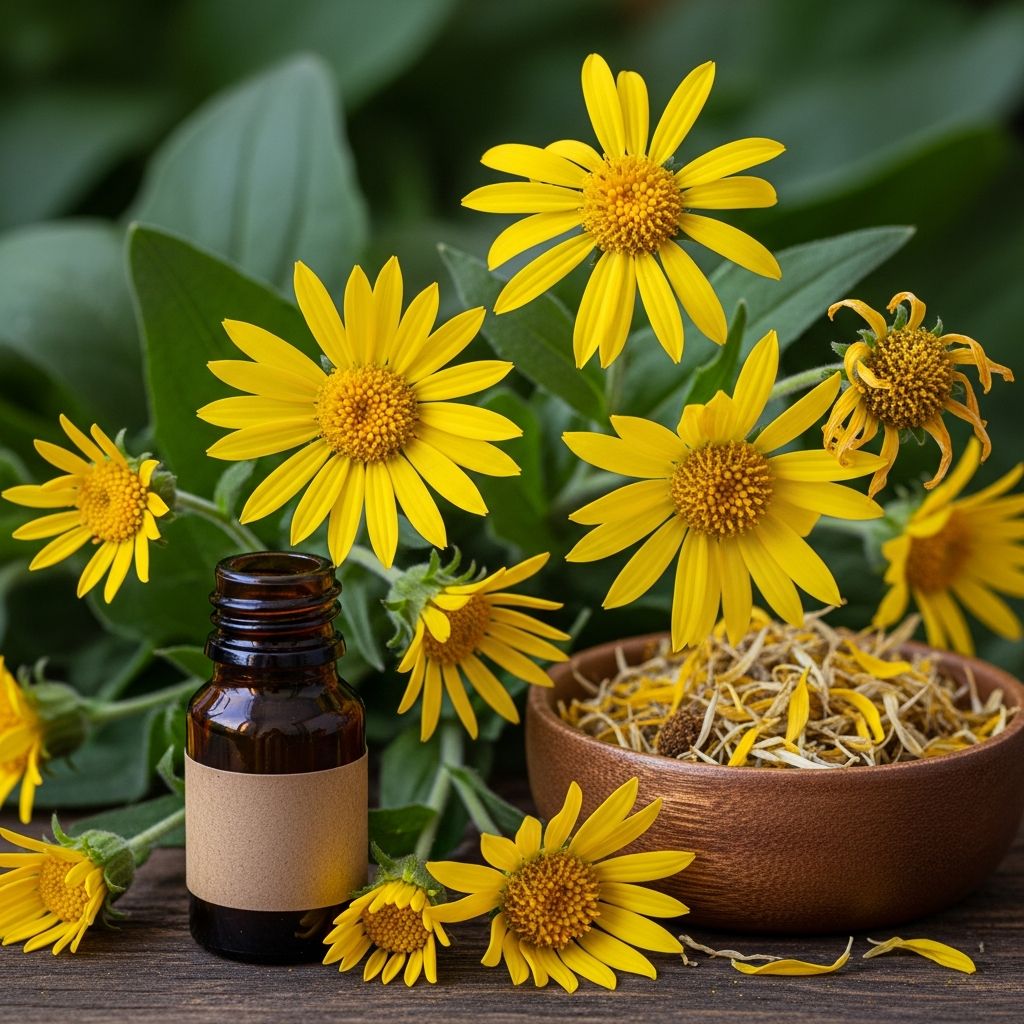 Explore arnica's uses, effectiveness, and safety in treating sprains, bruises, and muscle pain.