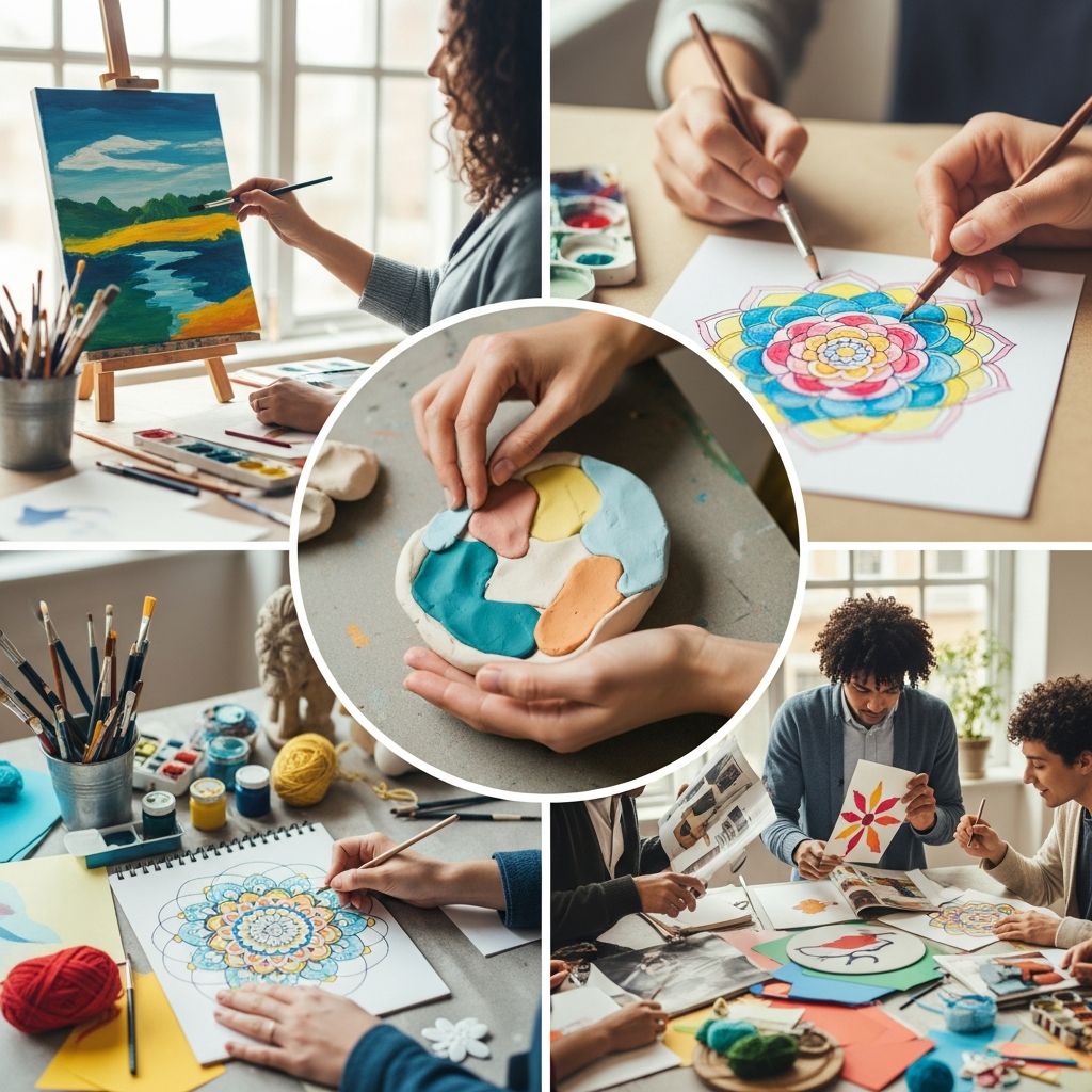 Unlock emotional healing through art: reduce stress, manage anxiety, and enhance well-being with creative therapy techniques.