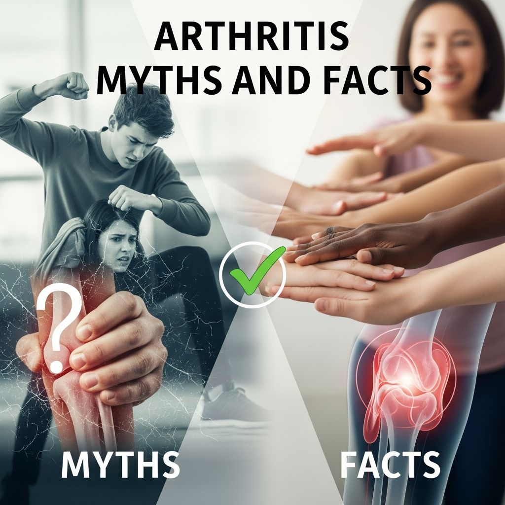 Separate fact from fiction: Debunk common arthritis myths to empower better management and awareness of this widespread condition.