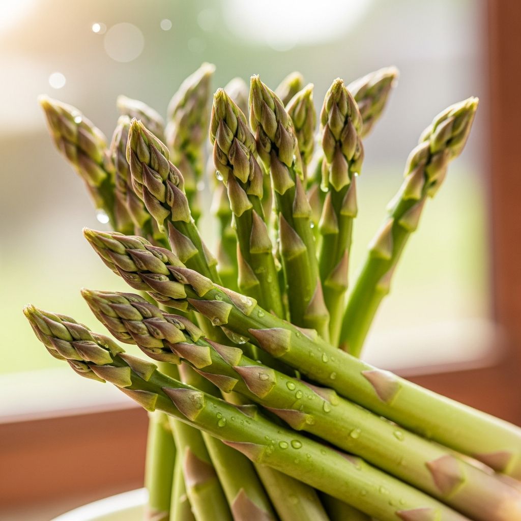 Discover the impressive health benefits of asparagus, from nutrient density to digestive support and heart health.